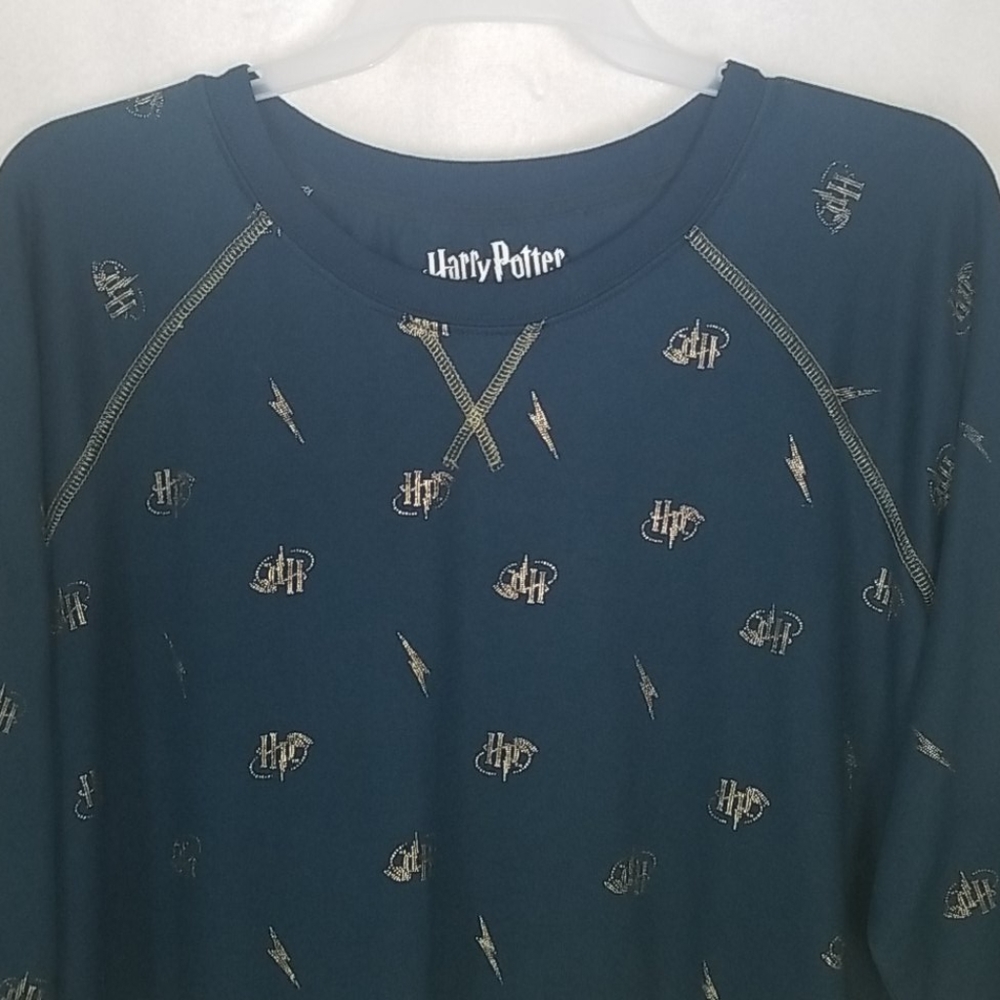 Harry Potter - Pajamas - Dark Teal & Gold